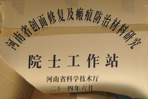 河南省創(chuàng)面修復及瘢痕防治材料研究院士工作站