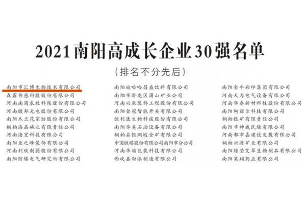 2021.11.15-2021南陽高成長企業(yè)30強