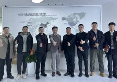 海一云商集團(tuán)董事長(zhǎng)馮金榮一行蒞臨希迪克鄭州運(yùn)營(yíng)中心，共探電商發(fā)展新機(jī)遇